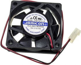 JF0615B1H-C-R, 60*60*15 12V разъем