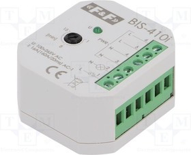 BIS-410I, Реле: установочное, бистабильное,inrush, NO, Алгоритм раб: OFF-ON