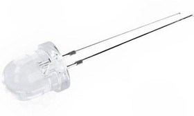 OSG5DA8131A, Светодиод, 8мм, красный, 2180-4200мкд, 30°, Шаг 2,54мм