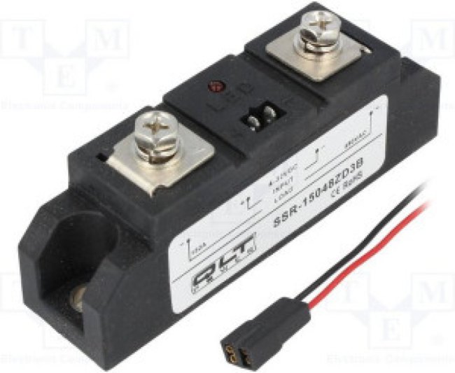 SSR-15048ZD3B, Реле: полупроводниковое, Uупр: 4-32ВDC, 150А, 44-480ВAC SSR-15048ZD3B, Реле: полупроводниковое, Uупр: 4-32ВDC, 150А, 44-480ВAC