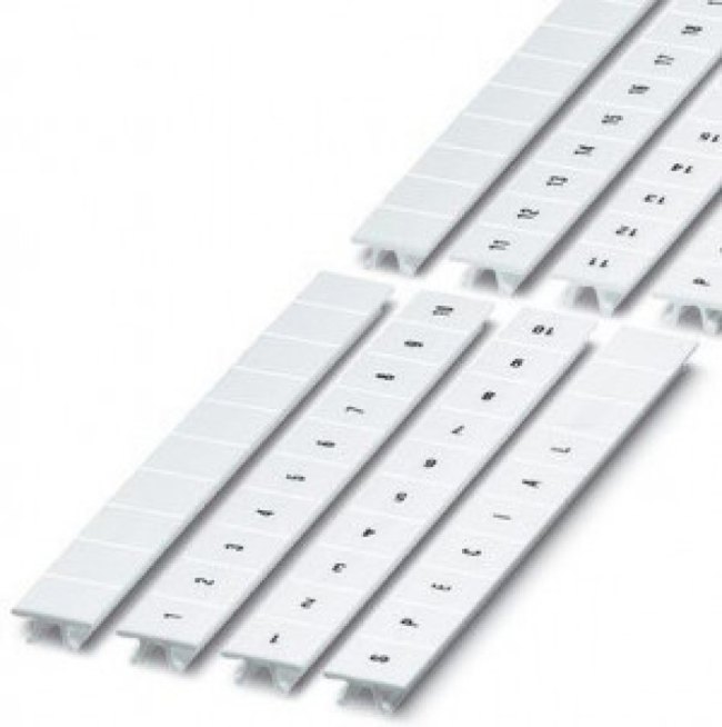 Планка Zack ZB 10:UNBEDRUCKT для клемм 10,2mm, без надписей, 10 элементов, PA, белая Планка Zack ZB 10:UNBEDRUCKT для клемм 10,2mm, без надписей, 10 элементов, PA, белая