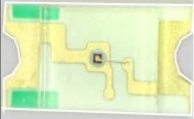 HL-PC-3216S9AC, (t=0.68mm), Светодиод smd 3,2х1,6мм/красный/630нм/ 90-120мкд/1.8-2.4v, If=20mA/прозрачный/130°