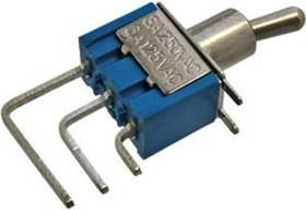 MTS-102-C4, Тумблер ON-ON (3A 250VAC) SPDT 3P