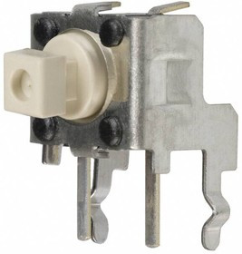 B3F3150, Switch Tactile N.O. SPST Projected Plunger PC Pins 0.05A 24VDC 0.98N Thru-Hole Bag