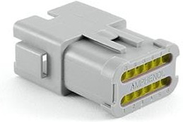 AT04-12PA-MM01, Automotive Connectors AT Rec Enhanced A 12 Way Red. Dia End Cap AT04-12PA-MM01, Automotive Connectors AT Rec Enhanced A 12 Way Red. Dia End Cap