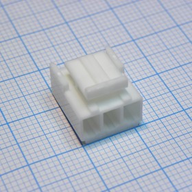 VHR-3N, (VHR-3N КОРПУС), Корпус разъема 3 конт. шаг 3.96мм без контактов