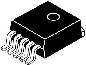 MC34166D2TR4G, Conv DC-DC 7.5V to 40V Non-Inv/Inv/Step Up/Step Down Single-Out 5.05V 3A 6-Pin(5+Tab)