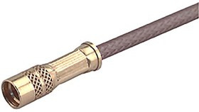 21_MMCX-50-1-1/111_OH, Straight Cable Mount, MMCX Connector , jack, Coaxial