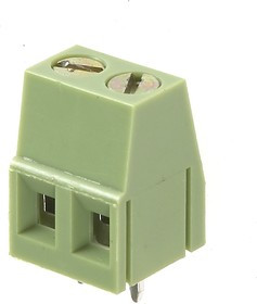 DG128V-02 (DT128V-02P,XY128V-B), Клеммник 2-контактный, 7.5мм (OBSOLETE)