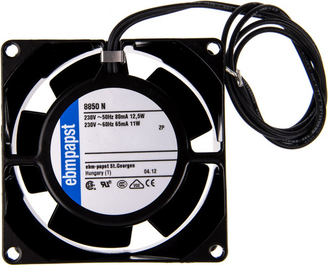 Вентилятор Ebmpapst 8850N 230V 12.5W 80x80x38