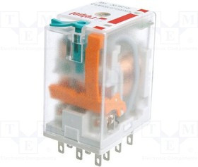 R3N2013235048WT, Реле электромагнитное, 3PDT, Uобмотки 48ВAC, 10A/250ВAC, 20А