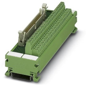 2962638, 64-Contact Male Interface Module, Flat Ribbon Cable Connector, DIN Rail Mount, 1A 2962638, 64-Contact Male Interface Module, Flat Ribbon Cable Connector, DIN Rail Mount, 1A