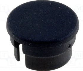 G15ZM-B, Заглушка, полиамид, черный, 15мм, Совместим с: G15