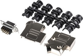 L77DE09SST4, Amphenol 9 Way Panel Mount D-sub Connector Socket