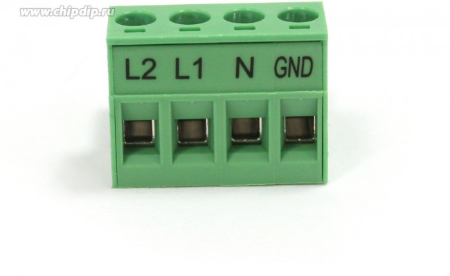 WJ2EDGK-5.08-04P-14G-00N Штекерный соединитель с розеточными контактами 4P/15A/320V/2,5mm2/ 5,08mm/Зелёный (Норма упаковки=100шт.)