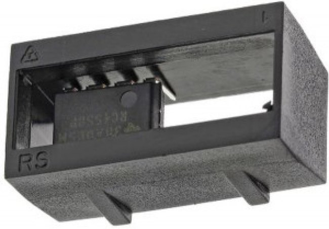 RC4558P, Операционный усилитель, двойной, 2 Усилителя, 3 МГц, 1.7 В/мкс, ± 5В до ± 15В, DIP, 8 вывод(-ов)