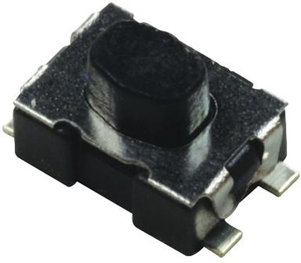 KMR442GULCLFS, Switch Tactile N.O. SPST Round Button Gull Wing 0.05A 32VDC 1VA 200000Cycles 4N SMD T/R KMR442GULCLFS, Switch Tactile N.O. SPST Round Button Gull Wing 0.05A 32VDC 1VA 200000Cycles 4N SMD T/R