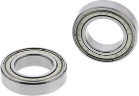 L-2112KKRA1P25LY121 Double Row Deep Groove Ball Bearing- One Side Shielded 12mm I.D, 21mm O.D