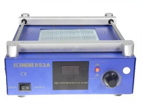 Преднагреватель платы инфракрасный ELEMENT 853A. 130x130мм.