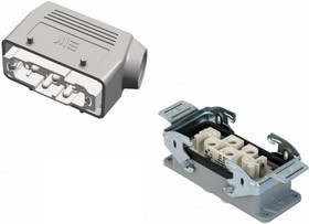 Прямоугольный промышленный разъем комплект H6K-A2M-C2F 685761K