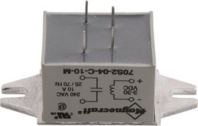 70S2-04-C-10-M, SSR, PCB MOUNT, 280VAC, 30VDC, 10A
