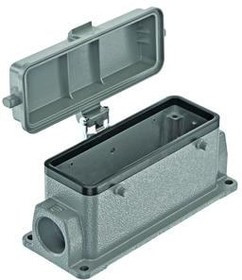 19300241226, Heavy Duty Power Connectors SURFACE MOUNTING HSG HAN 24B 1 SIDE ENTRY