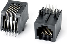 TJ2-8P8C (L-KLS12-145- 8P8C-W/O-1-01), Разъем без ушей