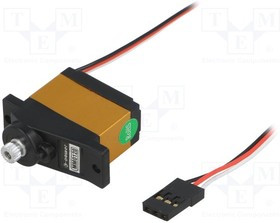 KP-MM0120, Двигатель: сервомеханизм, 4,8-6ВDC, micro, аналоговый, 14г, металл