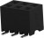 2314846-6, PCB Receptacle, Плата - к - плате, 2 мм, 2 ряд(-ов), 6 контакт(-ов), Поверхностный Монтаж