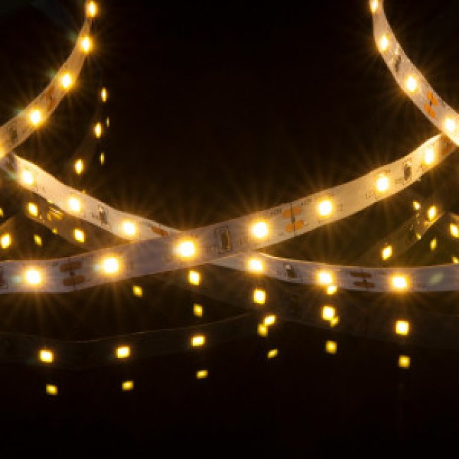 SLS 01 CW IP 20 / Лента светодиодная Набор светодиодной ленты 5m 2835 12V 60Led 4,8W IP20 3300K теплый белый