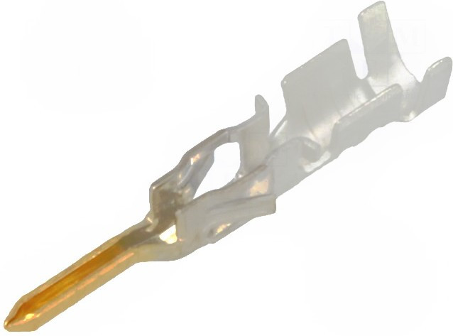 MX-43031-0008, Контакт, "папа", 0,25-0,5мм2, 24-20AWG, Micro-Fit 3.0, позолота
