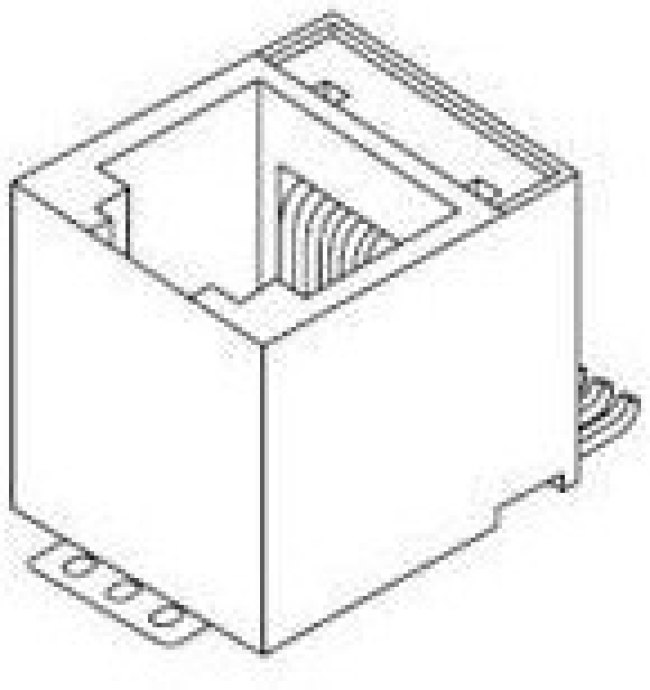 85513-5016, Modular Connectors / Ethernet Connectors 4P SMT JACK