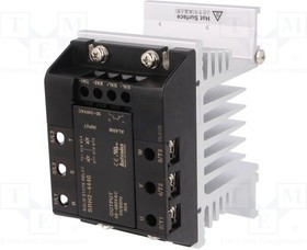 SRH2-4440, Реле: полупроводниковое, Uупр: 90-240ВAC, 40А, 48-480ВAC, 3-фазный