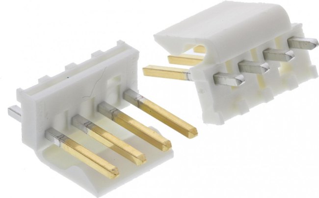 26-61-4040, Conn Wire to Board HDR 4 POS 3.96mm Solder ST Top Entry Thru-Hole KK Bag