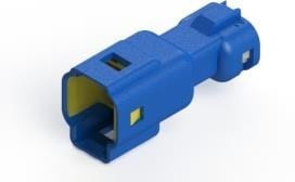560-002-000-310, Pin &amp; Socket Connectors W TO W 2P MALE PLUG BLUE FOR 1.00-1.30