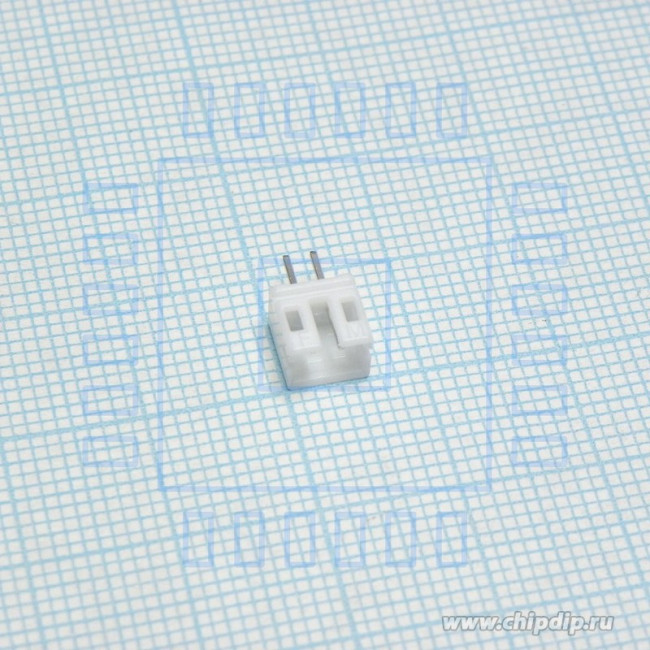 DS1066-02M(MW-2M), Вилка на плату 2мм 2pin