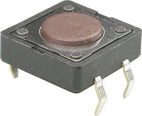 KLS7-TS1202-4.3-180 (TS-12ASP) (SWT-5) (SDTX-210-N), Тактовый переключатель h=4.3мм