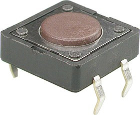 KLS7-TS1202-4.3-180 (TS-12ASP) (SWT-5) (SDTX-210-N), Тактовый переключатель h=4.3мм KLS7-TS1202-4.3-180 (TS-12ASP) (SWT-5) (SDTX-210-N), Тактовый переключатель h=4.3мм
