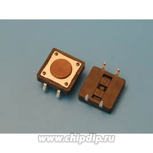 KLS7-TS1202-4.3-180 (TS-12ASP) (SWT-5) (SDTX-210-N), Тактовый переключатель h=4.3мм KLS7-TS1202-4.3-180 (TS-12ASP) (SWT-5) (SDTX-210-N), Тактовый переключатель h=4.3мм