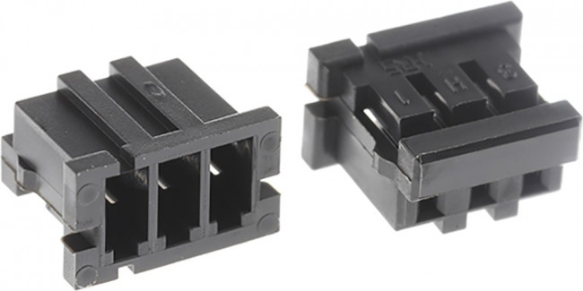 DF3-3S-2C, Headers &amp; Wire Housings 2MM RECEPT HOUSING 3 POS CRIMP