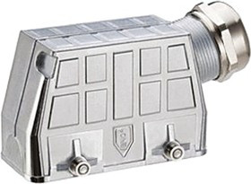 70250216, H-BE Heavy Duty Power Connector Hood, 16 Contacts 70250216, H-BE Heavy Duty Power Connector Hood, 16 Contacts