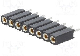 BL5.08Z, Гнездо; штыревой; "мама"; PIN: 8; прямой; 2,54мм; THT; 1x8; луженые