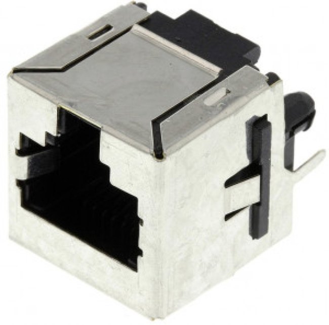 5557484-1, Modular Connectors / Ethernet Connectors 1X1 TE TH SHD STD C3 RJ45 5557484-1, Modular Connectors / Ethernet Connectors 1X1 TE TH SHD STD C3 RJ45