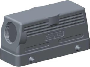 T1210246121-000, Разъем для тяжелых условий, PG21, Hood, Side Entry, Корпус из Сплава Алюминия, 2 Рычага, H24B T1210246121-000, Разъем для тяжелых условий, PG21, Hood, Side Entry, Корпус из Сплава Алюминия, 2 Рычага, H24B