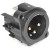 AC3MAH1-AU-PRE, XLR Connectors 3 Pole XLR Male Chassis Mount A Type Gold Plated Contacts Horizontal PCB Mount AC3MAH1-AU-PRE, XLR Connectors 3 Pole XLR Male Chassis Mount A Type Gold Plated Contacts Horizontal PCB Mount