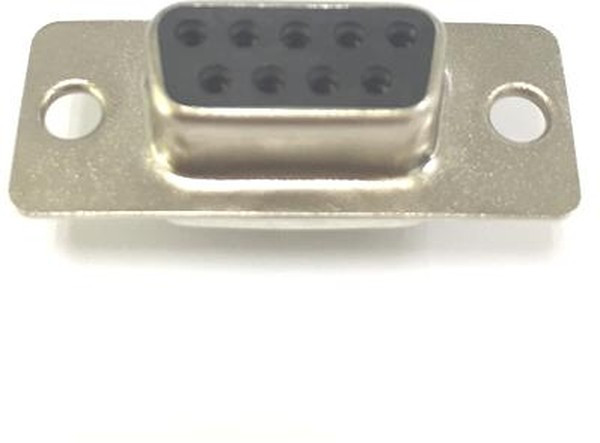 9 Way Panel Mount D-sub Connector Socket, 2.77mm Pitch