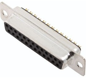 2101-0180-13, DB-25 D-Sub Connector, Socket, Solder Cup