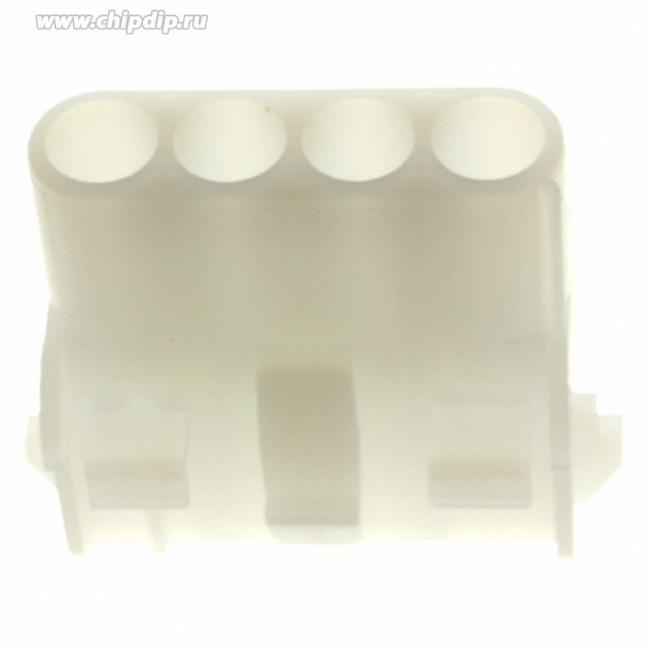 1-480703-0, Universal MATE-N-LOK Female Connector Housing, 6.35mm Pitch, 4 Way, 1 Row