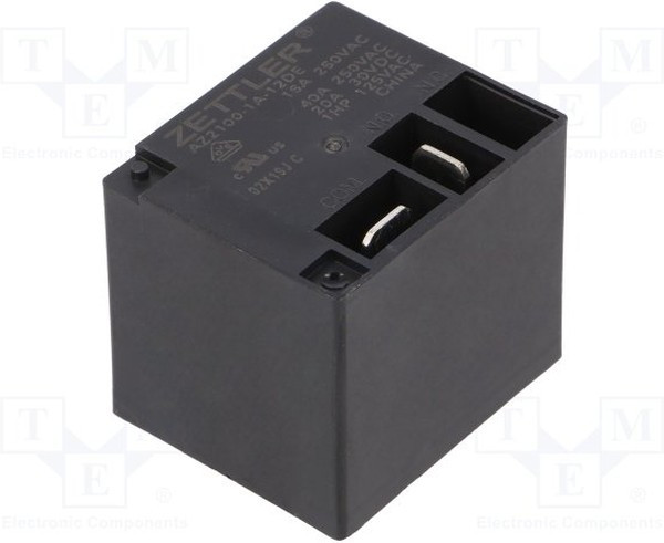 AZ2100-1A-12DE, Реле: электромагнитное, SPST-NO, Uобмотки: 12ВDC, 40А, макс.277ВAC
