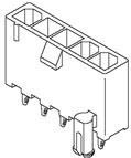 0039302050, Conn Wire to Board HDR 5Power POS 4.2mm Solder ST Top Entry Thru-Hole Mini-Fit Jr Tray 0039302050, Conn Wire to Board HDR 5Power POS 4.2mm Solder ST Top Entry Thru-Hole Mini-Fit Jr Tray